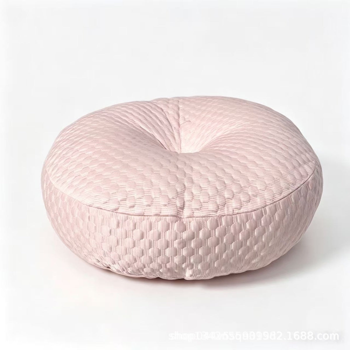 Solid Color Seat Cushion, PP Cotton Filling, 45x45x15cm