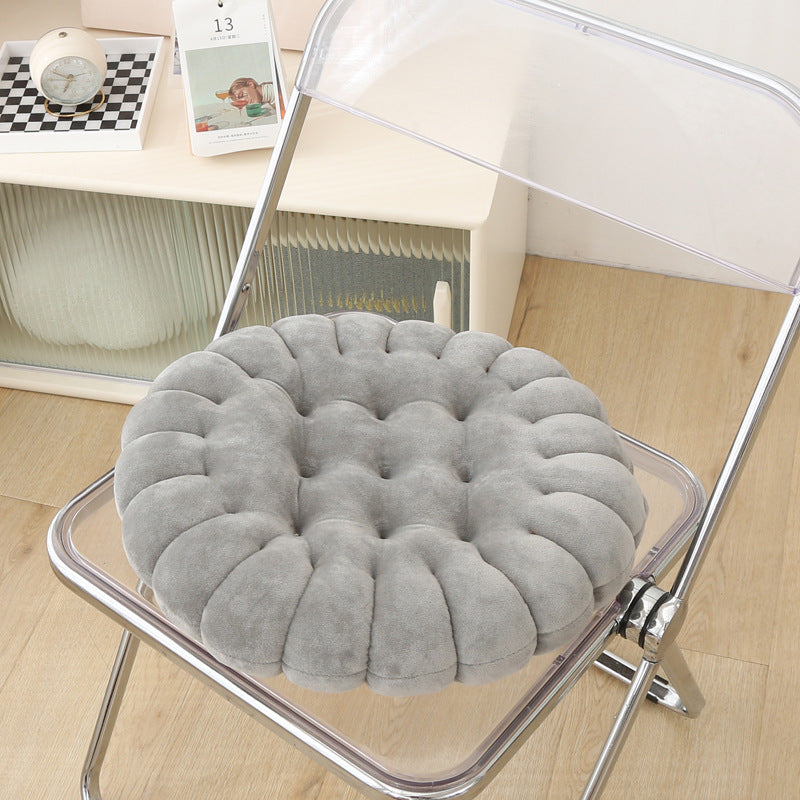 Square Round Chair Cushion, Fabric Cover, PP Cotton Filling