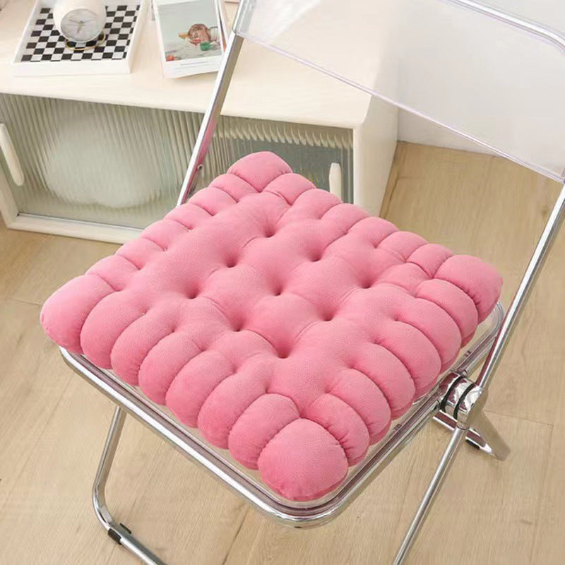 Square Round Chair Cushion, Fabric Cover, PP Cotton Filling