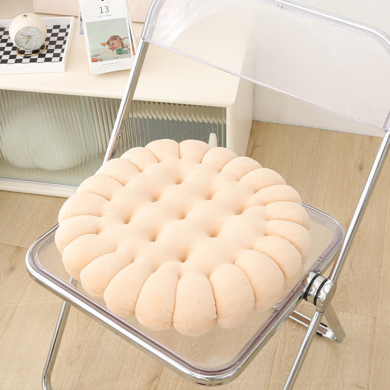 Square Round Chair Cushion, Fabric Cover, PP Cotton Filling
