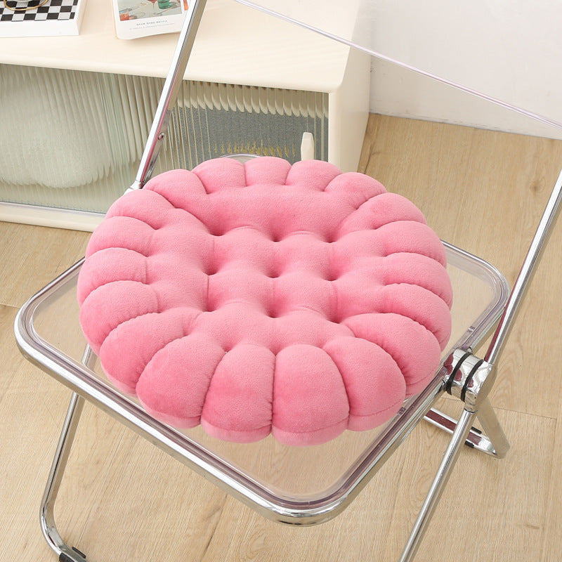 Square Round Chair Cushion, Fabric Cover, PP Cotton Filling