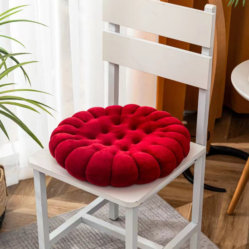 Square Round Chair Cushion, Fabric Cover, PP Cotton Filling