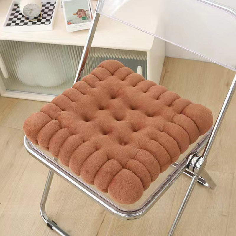 Square Round Chair Cushion, Fabric Cover, PP Cotton Filling