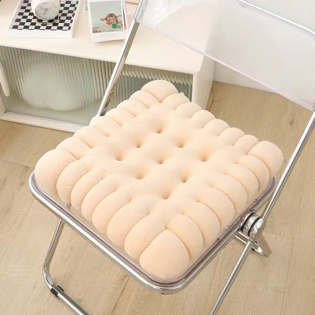 Square Round Chair Cushion, Fabric Cover, PP Cotton Filling