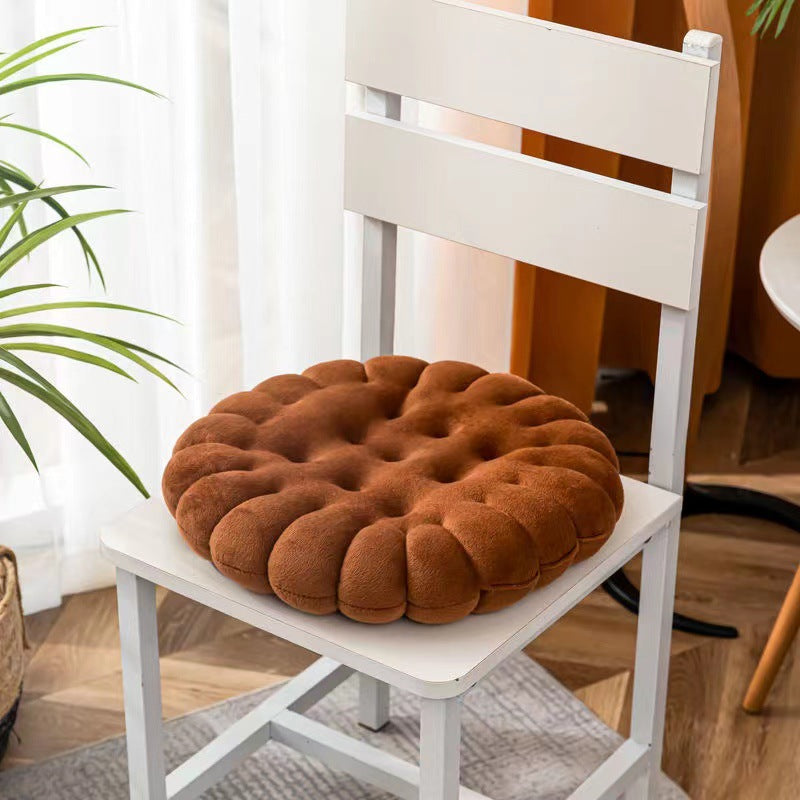 Square Round Chair Cushion, Fabric Cover, PP Cotton Filling