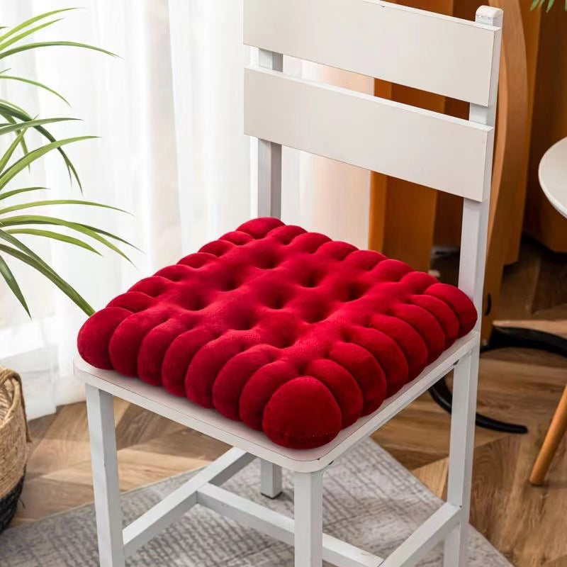 Square Round Chair Cushion, Fabric Cover, PP Cotton Filling
