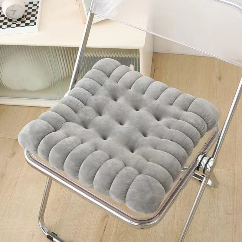 Square Round Chair Cushion, Fabric Cover, PP Cotton Filling